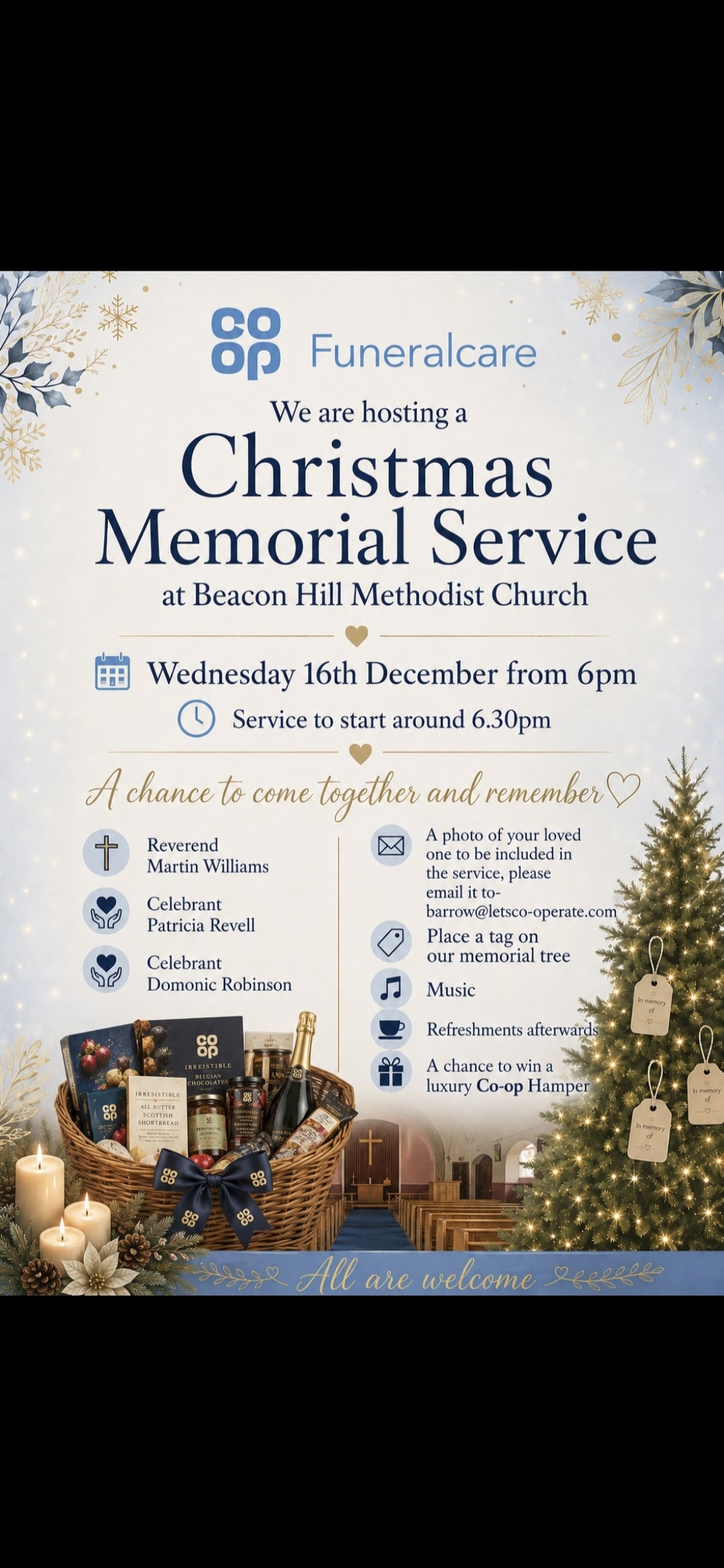 A Christmas Memorial Service at Beacon Hill Methodist Church
