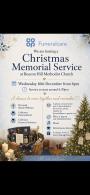 A Christmas Memorial Service at Beacon Hill Methodist Church
